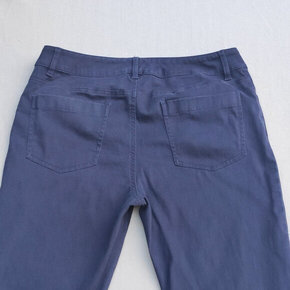 Pendleton pants women's size 10 navy blue colour casual skinny stretch - Picture 4 of 13